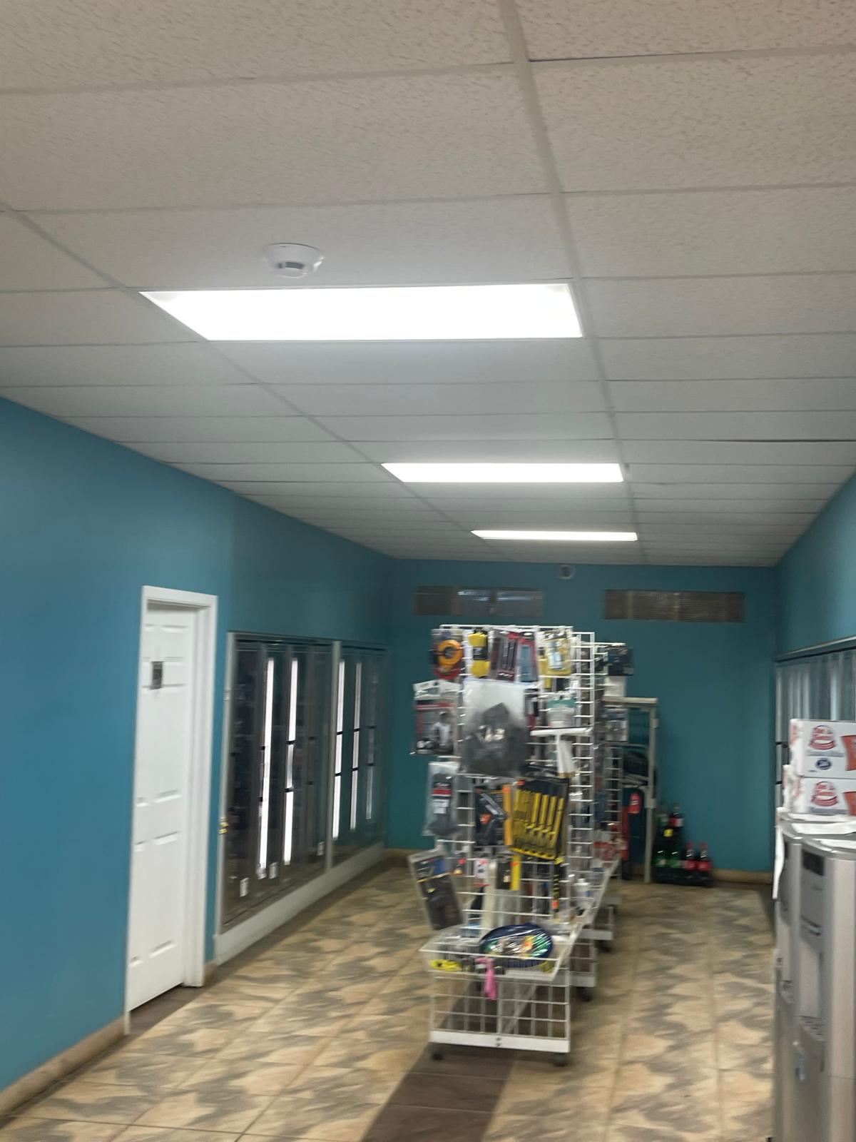 Gift and accessories section inside the store